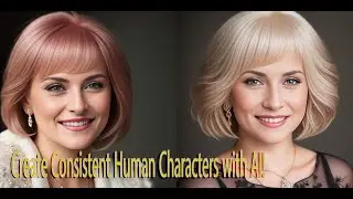 Create Consistent Human Characters with AI! by using Stable Diffusion CyberRealastic Model