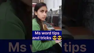 Ms word tips and tricks #computer #tipsandtricks #msword