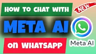 How to Chat with Meta AI on WhatsApp | AI Assistant on WhatsApp - Meta AI