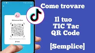 Codice QR del profilo tiktok o Scansione del codice QR 2022 Come trovare il codice QR del profilo ti