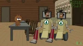 Бриклберри. Малой смотрит порно