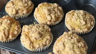 ПУШИСТЫЕ БАНАНОВЫЕ МАФФИНЫ с ХРУСТЯЩЕЙ КРОШКОЙ 🍌BANANA MUFFINS RECIPE