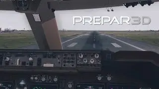 [Prepar3d v3] i7 6700k @ 4.4GHz INSANE GRAPHICS 747 Takeoff from Sydney Australia