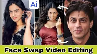 How To Face Swap on any Photo 👌 |Ai Face Change Video |Face Swap Ai Video Editing