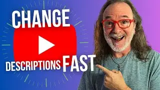 Change Your YouTube Descriptions in SECONDS - Here's How!