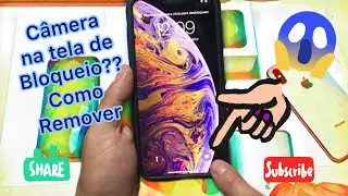 REMOVER A CÂMERA DA TELA DE BLOQUEIO - TELA DE BLOQUEIO SEM A CÂMERA - APPLE SUPORTE