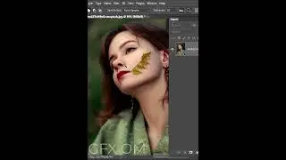 How to remove unwanted things on a face in photoshop | Adobe photoshop tutorial #short #photoshop