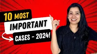 Top Cases 2024 | Important Judgments for Competitive Exams | Finology Legal