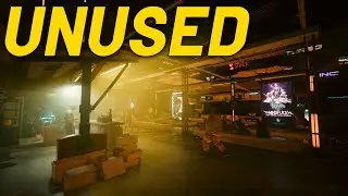 Cyberpunk 2077 | Unused Market | V's Megabuilding