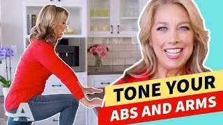 Tone Your Abs and Arms With Denise Austin...While Making Coffee!