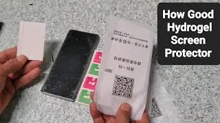 How To Install Hydrogel Screen Protector, How Good Is It?