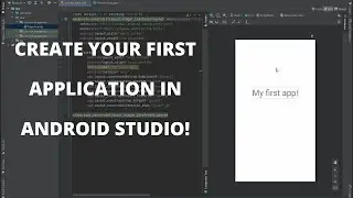 How To Make Your First Android App In Android Studio In Under 10 Minutes!