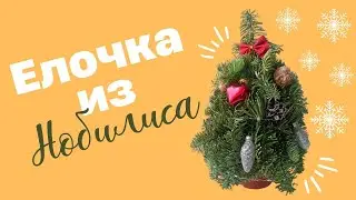 Елочка из нобилиса своими руками. Новогодняя елка своими руками. DIY Christmas tree.