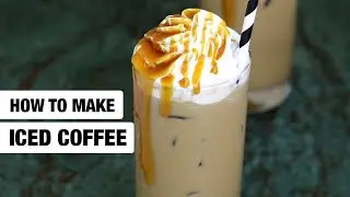 How to make easy Iced Coffee | Better Than Starbucks