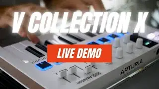 Arturia V Collection X: Live performance using MiniLab 3