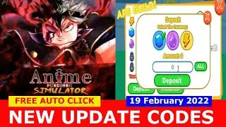 NEW UPDATE CODES [UPDATE 10] FREE AUTO CLICK! Anime Punching Simulator ROBLOX | February 19, 2022