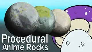 Procedural Anime Rocks in Blender [EEVEE] - Comfee Tutorials