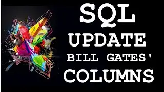 SQL: Update Multiple Columns in a Table using UPDATE Statement with WHERE clause
