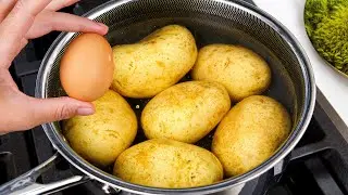 I could eat this my whole life ❗️ The most popular potato recipe from my great-grandmother!