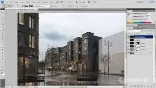 Postproduction of 3d scene in Adobe Photoshop - Tip of the Week