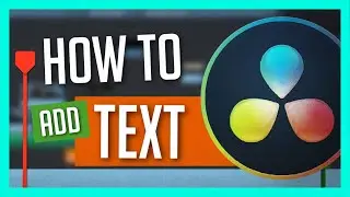 How to Add text in DaVinci Resolve - Resolve 16 Basics Tutorial