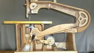 Mikionos homemade scrollsaw