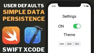 How to Save Settings to User Defaults Swift Xcode Tutorial