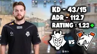 G2 NIKO DOMINATE VIRTUS PRO IN EWC  WITH 43 KILLS - HIGHLIGHTS -CS:2 2024.