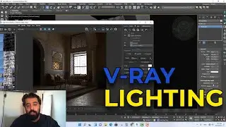 How Create Interior Light in V-ray for 3dsMax