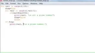 Python Programming Tutorial - 21: Nested Loops