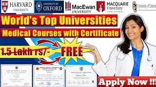 100 best online medical courses with certificate | harvard online medical courses | SGRD certificate