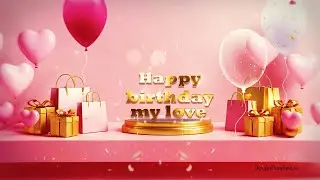 Birthday Wishes Romantic Slideshow After Effects Template