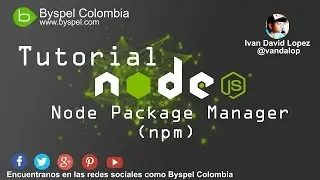 Tutorial Node.js - #2  npm (Node Package Manager)