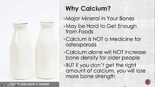 UAB Tone Your Bones: How Much Calcium Do I Need?