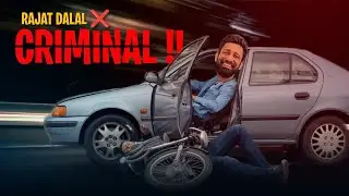 Rajat Dalal Hits A Bike Guy And Run! 😡 *FULL VIDEO*