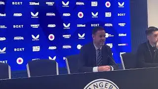 Micheal Beales FINAL Rangers press conference after Aberdeen defeat