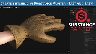 Substance Painter - How to Add Stitching to Your Models