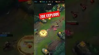 ZOE WILD RIFT GAMEPLAY LEAGUE OF LEGENDS #leagueoflegends #wildrift #zoe