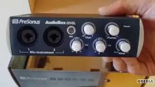 PreSonus AudioBox 22VSL Unboxing