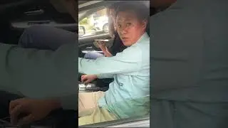 Блогер Улукбек Карыбек уулу нарушил ПДД