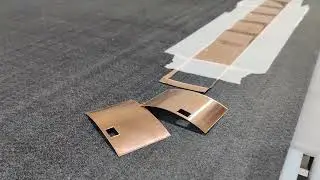 Плоттерная резка фольгированного скотча