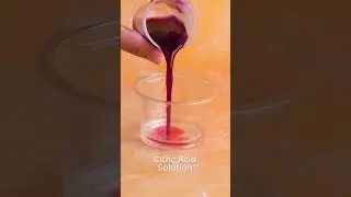 How to make a colorful chemical reaction 