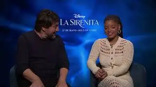 La Sirenita | Halle Bailey aprendiendo español | Ciudad de México