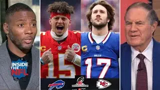 INSIDE The NFL | Belichick & Ryan Clark preview Chiefs vs Bills: Mahomes or Josh Allen will win AFC?