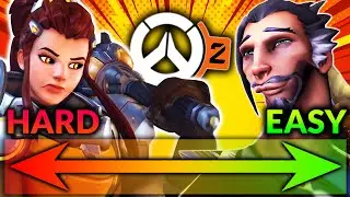 HARDEST HEROES TIER LIST - WORST Hero Picks to Main in Overwatch 2 - Meta Guide