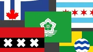 Top 10 World City Flags