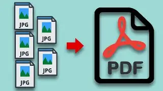 How to Convert Images to PDF File without Program in 1min