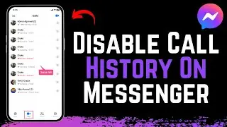 How To Delete Call History On Messenger | Easy Tutorial (2024)