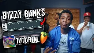 HOW TO MAKE AGGRESSIVE BIZZY BANKS TYPE BEATS!!?? (fl studio ny drill tutorial)
