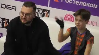 Артем Федотов. Ожидание оценок. Короткая программа. Первенство России. Казань 2024